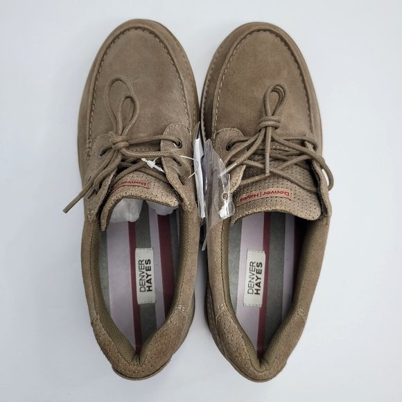 Denver Hayes Kingston Moc Toe Low Men's Khaki Colorway Shoes US Size 8 - Picture 5 of 8